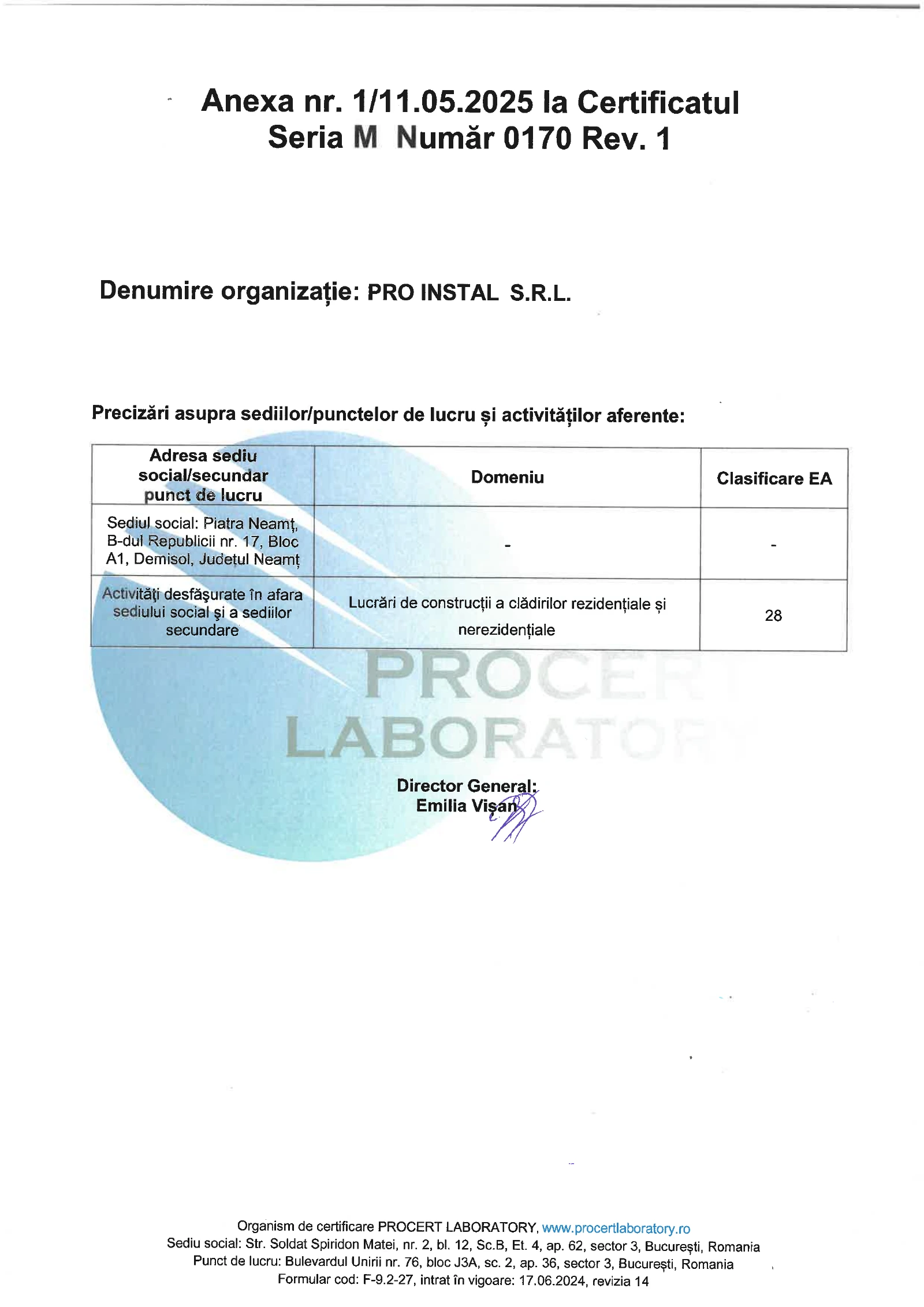 Certificări ISO 2026 — Pagina 4 din 4